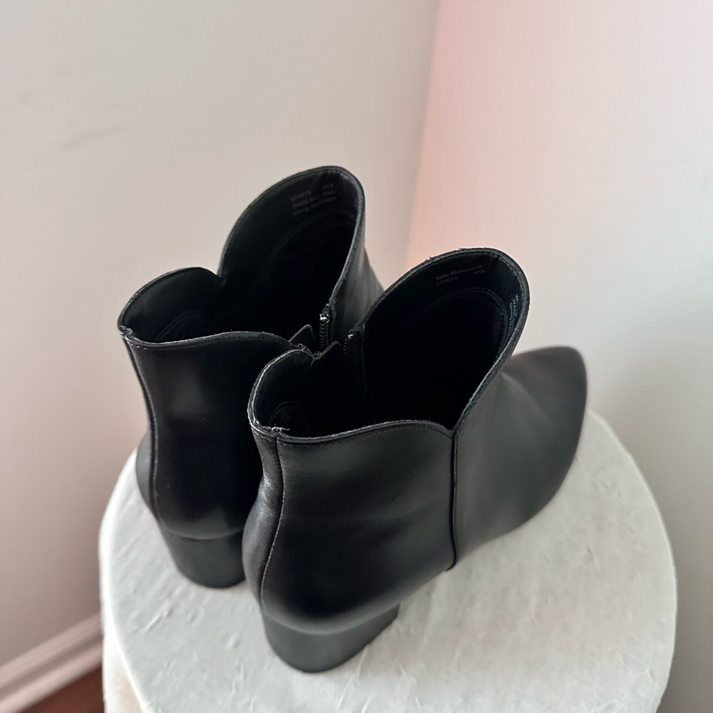 Cole Haan Women's Elyse black heeled ankle Bootie, 60mm - Picture 6 of 13